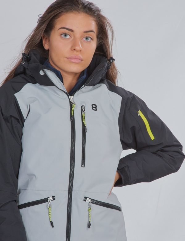 8848 Altitude Harpy Jr Jacket Takki Harmaa