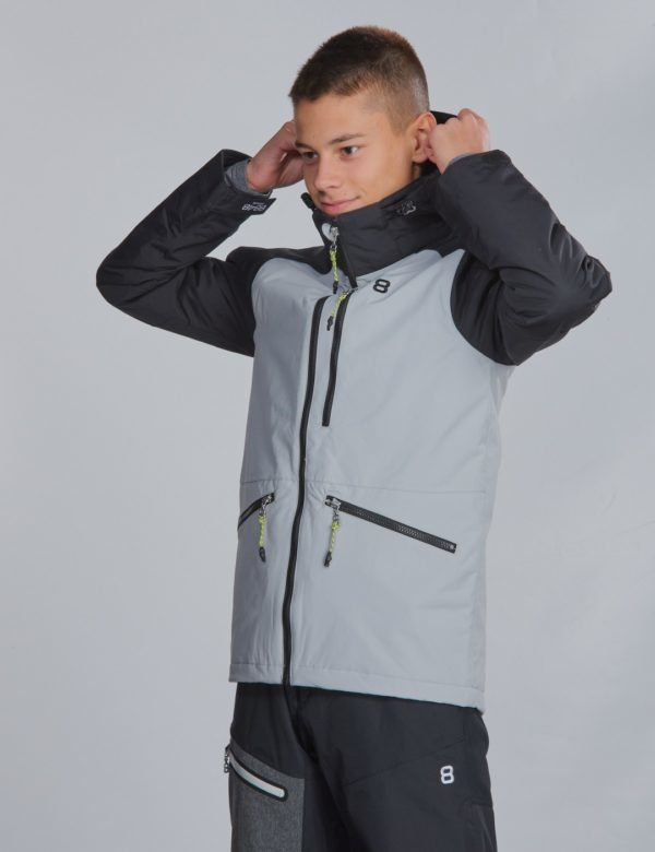 8848 Altitude Harpy Jr Jacket Takki Harmaa