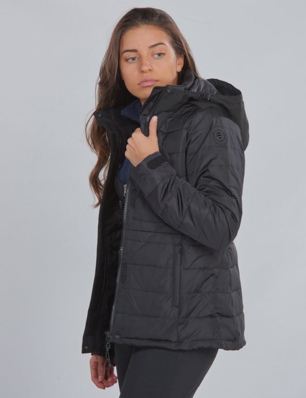 8848 Altitude Mini Jr Jacket Takki Musta