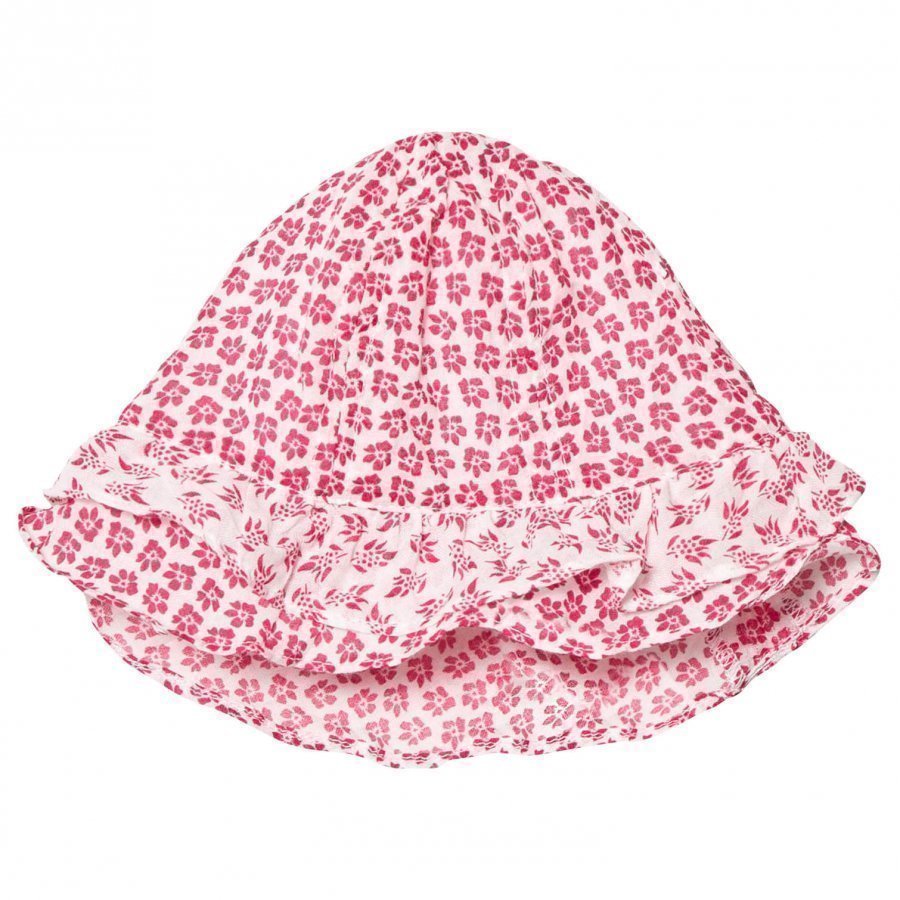 Absorba Fuchsia Floral Printed Hat Aurinkohattu