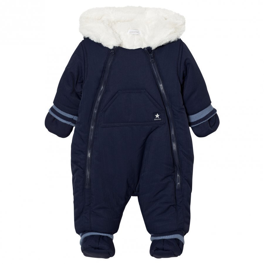 Absorba Lined Snowsuit Navy Toppahaalari