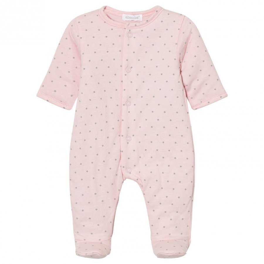 Absorba Padded Footed Baby Body Pink Body