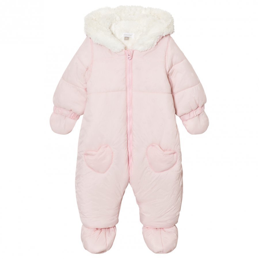 Absorba Spot Snowsuit Pale Pink Toppahaalari