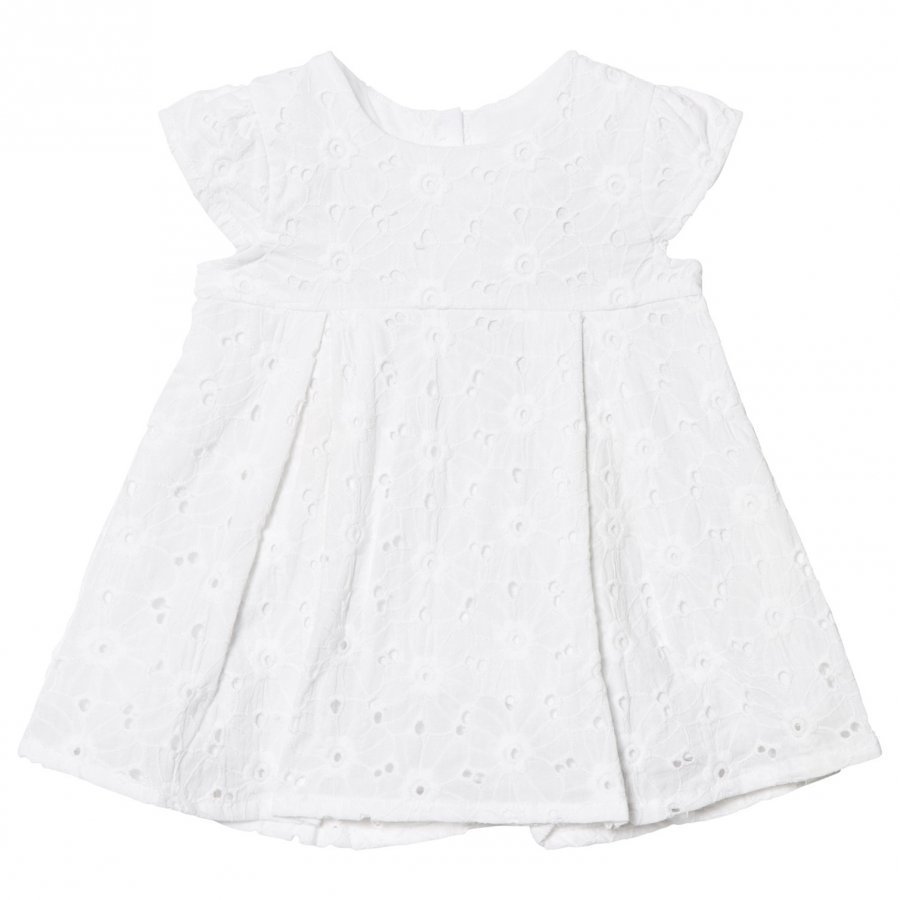 Absorba White Broderie Anglaise Dress Juhlamekko