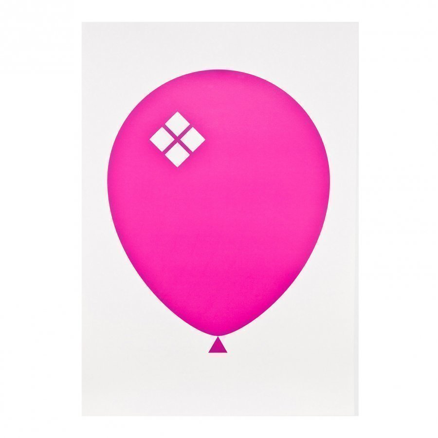 Acne Jr Balloon Ilmapallo Juliste Vaaleanpuneinen Juliste