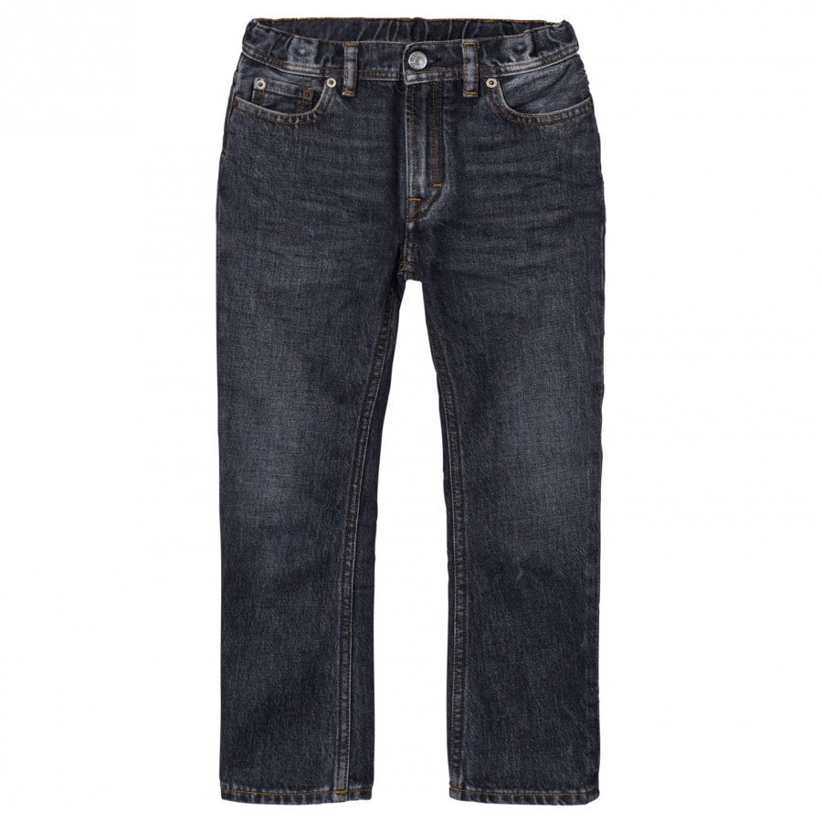 Acne Studios Bear Washed-Style Black Jeans Farkut