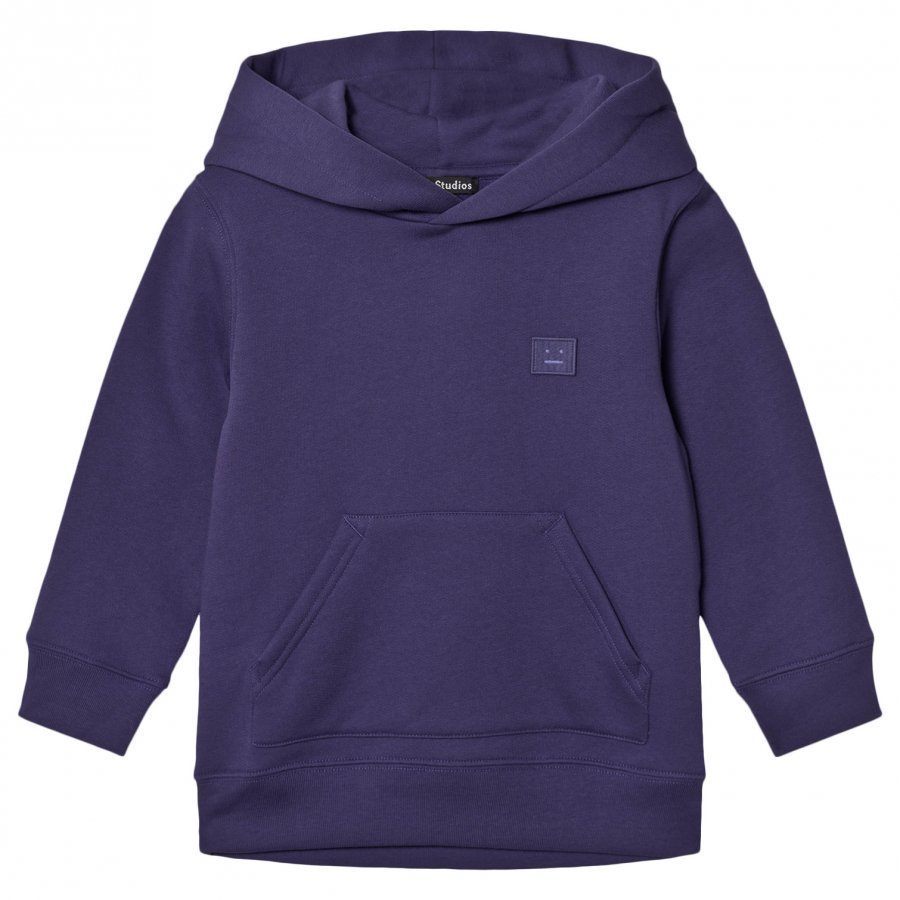 Acne Studios Mini Ferris Hooded Sweatshirt Royal Blue Huppari