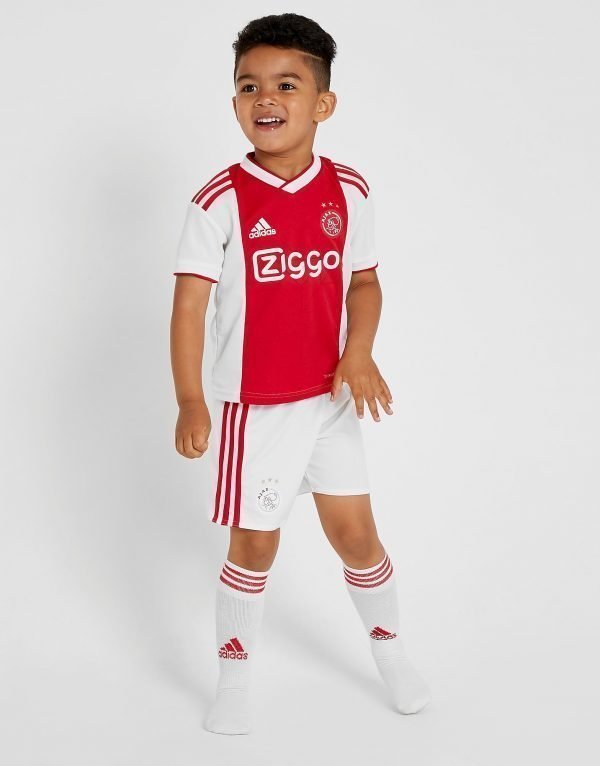 Adidas Ajax 2018/19 Home Peliasu Valkoinen