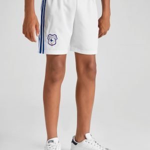 Adidas Cardiff City Fc 2018/19 Away Shorts Valkoinen