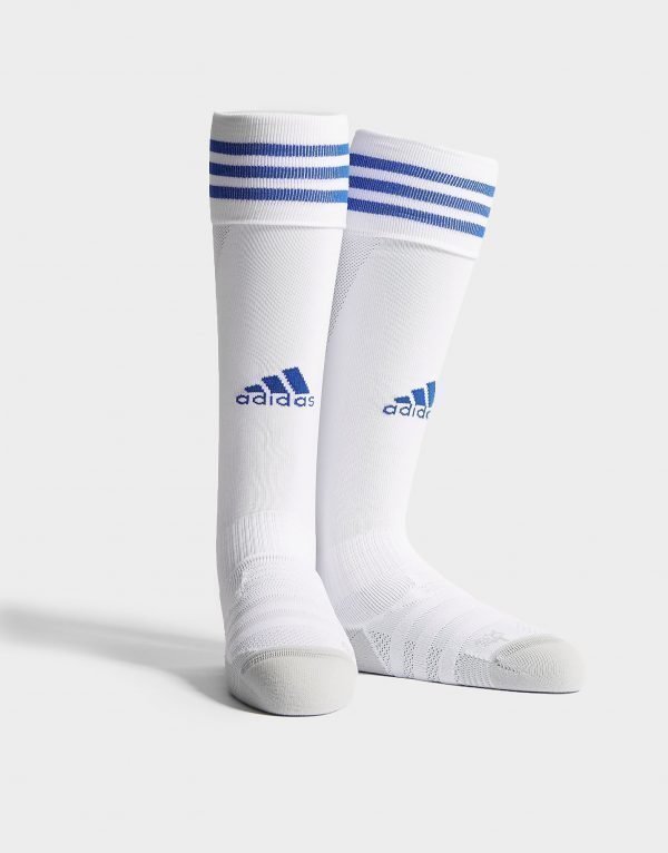 Adidas Cardiff City Fc 2018/19 Away Socks Valkoinen