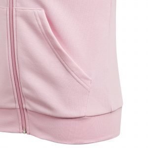 Adidas Essentials 3s Full Zip Huppari Nuorten Pinkki