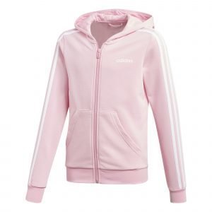 Adidas Essentials 3s Full Zip Huppari Nuorten Pinkki