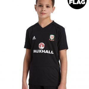 Adidas Fa Wales 2018/19 Training Shirt Musta