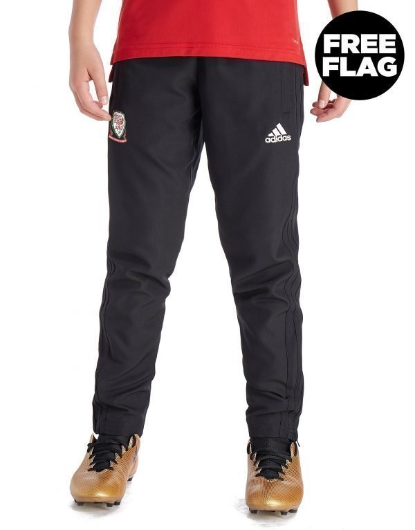 Adidas Fa Wales 2018/19 Woven Pants Musta