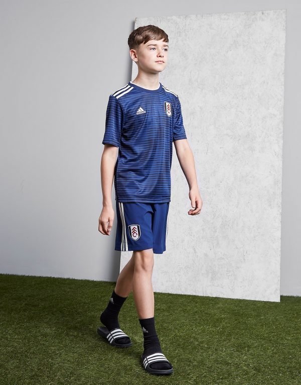 Adidas Fulham Fc 2018/19 Away Shorts Sininen