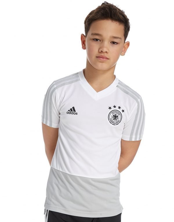 Adidas Germany 2018 Training Jersey Valkoinen