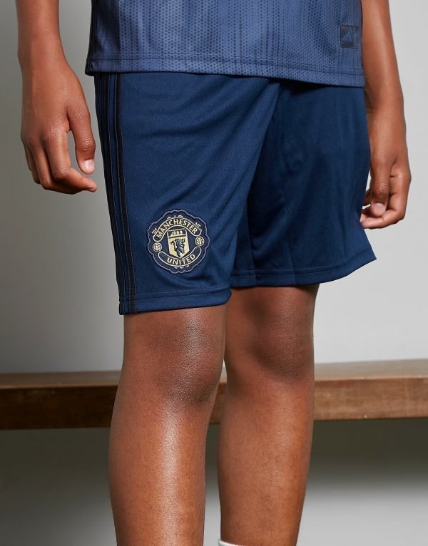 Adidas Manchester United 2018/19 Third Shortsit Laivastonsininen