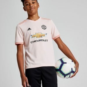 Adidas Manchester United Fc 2018/19 Away Paita Vaaleanpunainen