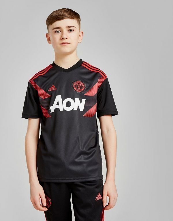 Adidas Manchester United Fc Pre-Match Shirt Musta