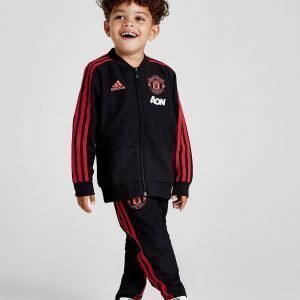 Adidas Manchester United Fc Tracksuit Musta