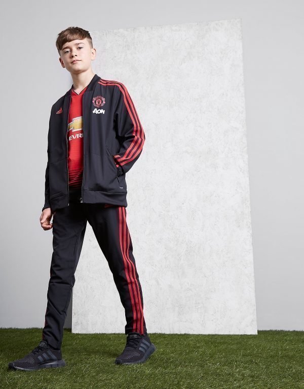 Adidas Manchester United Fc Woven Pants Musta