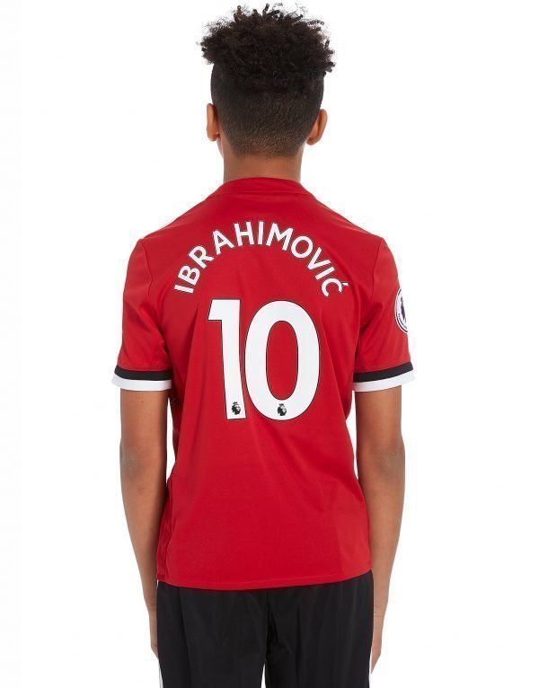 Adidas Manchester United Home 2017 Ibra #10 Shirt Punainen