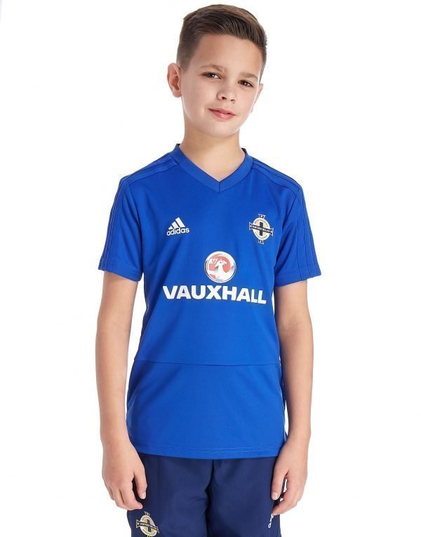 Adidas Northern Ireland 2018 Training Shirt Sininen