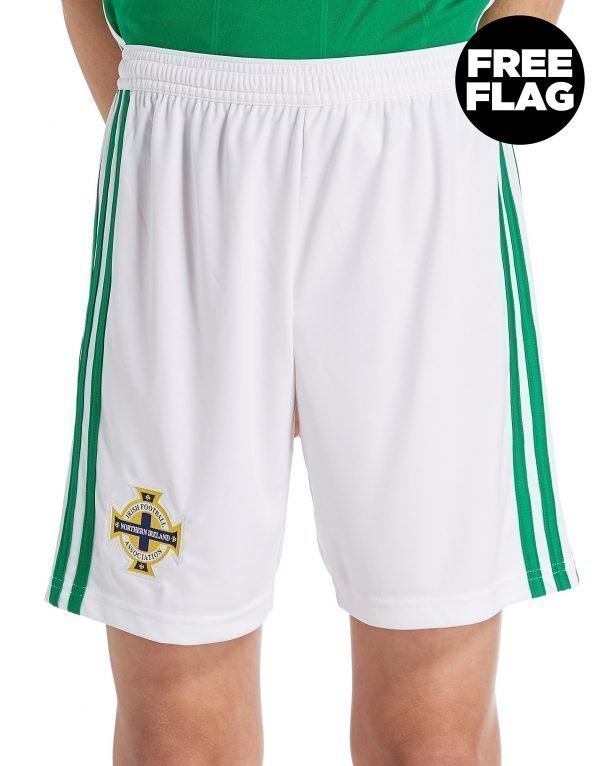 Adidas Northern Ireland 2018/19 Home Shorts Valkoinen