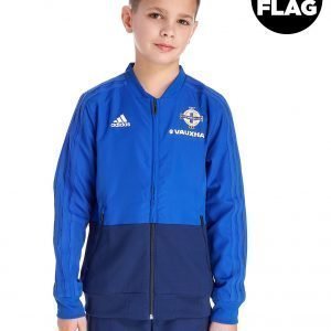 Adidas Northern Ireland 2018/19 Presentation Jacket Jnr Sininen