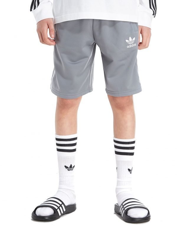 Adidas Originals 3-Stripes Poly Shorts Harmaa