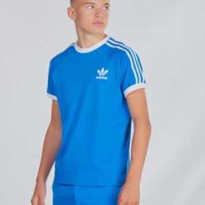 Adidas Originals 3stripes Tee T-Paita Sininen