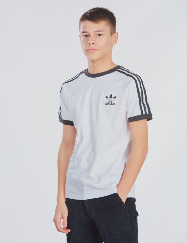 Adidas Originals 3stripes Tee T-Paita Valkoinen