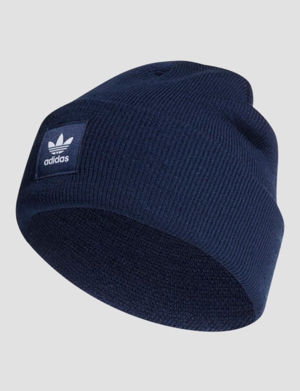 Adidas Originals Ac Cuff Knit Hattu Sininen