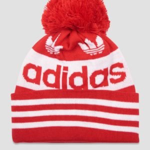 Adidas Originals Ac Jacquard Pom Hattu Punainen