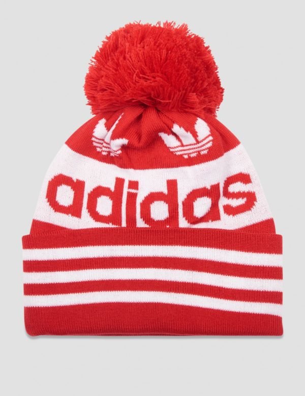 Adidas Originals Ac Jacquard Pom Hattu Punainen