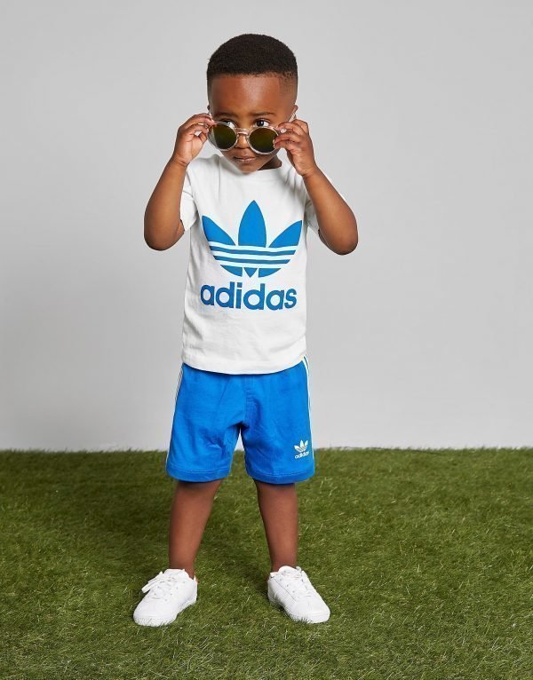 Adidas Originals Adicolour T-Shirt / Shorts Set Infant Sininen