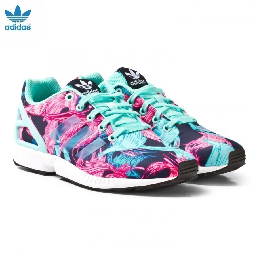 Adidas Originals Aqua Zx Flux Junior Trainers Lenkkarit