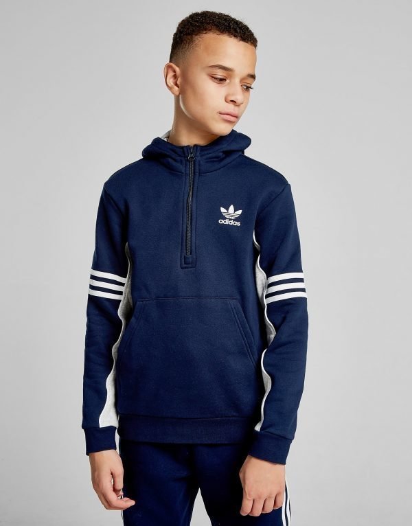 Adidas Originals Authentic 1/2 Zip Huppari Laivastonsininen