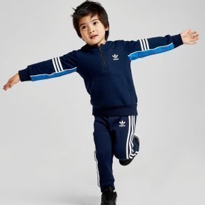 Adidas Originals Authentic 1/4 Zip Tracksuit Infant Sininen