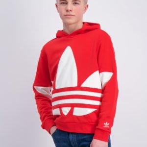 Adidas Originals Bg Trefoil Hood Huppari Punainen