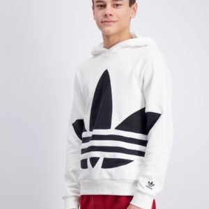 Adidas Originals Bg Trefoil Hood Huppari Valkoinen