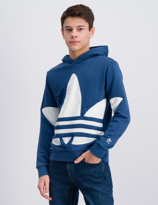 Adidas Originals Bg Trefoil Hood Neule Sininen