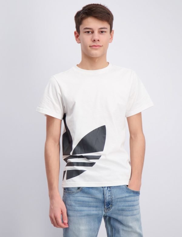 Adidas Originals Big Trefoil Tee T-Paita Valkoinen