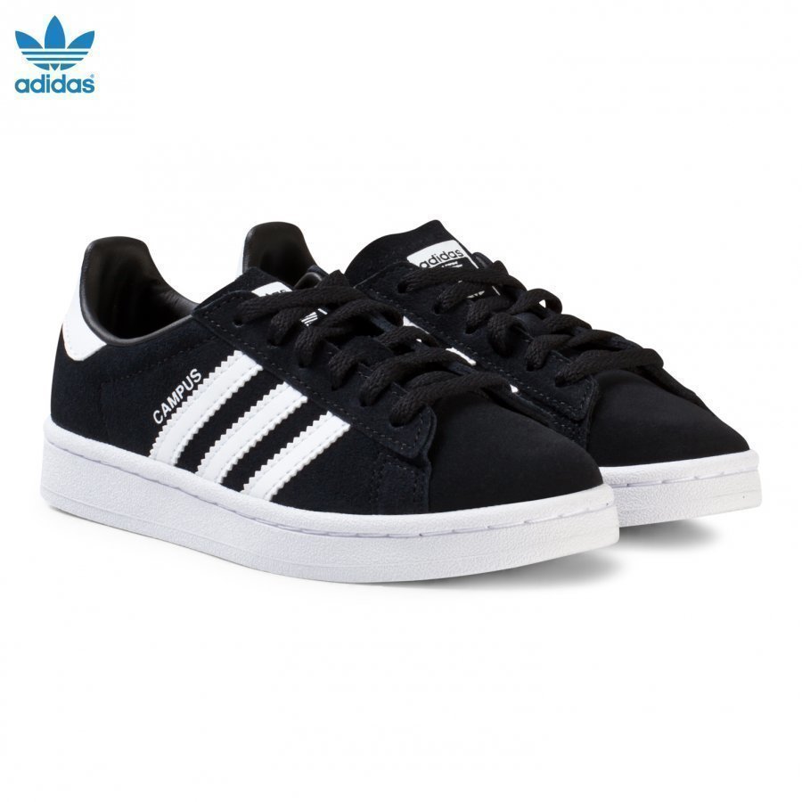 Adidas Originals Black Junior Kids Trainers Lenkkarit