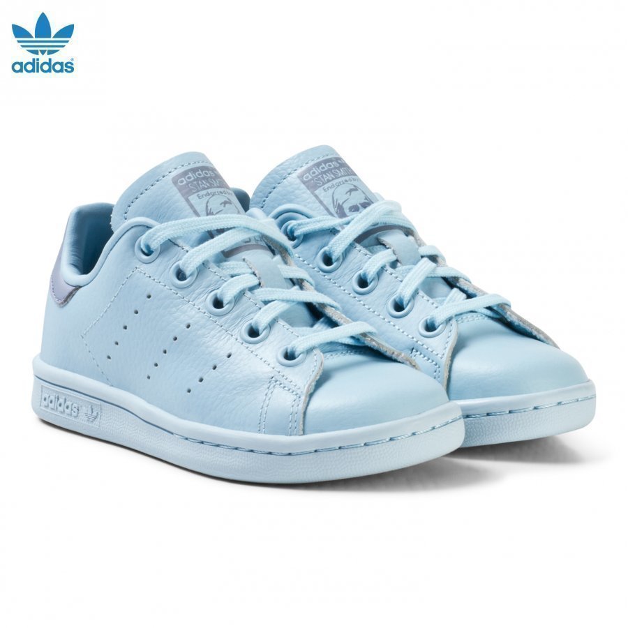 Adidas Originals Blue Kids Stan Smith Trainers Lenkkarit