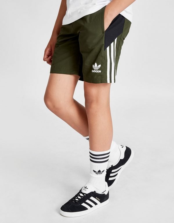 Adidas Originals Euro Woven Shortsit Cargo / Black / White