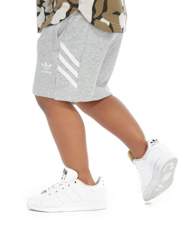 Adidas Originals Fleece Shortsit Harmaa