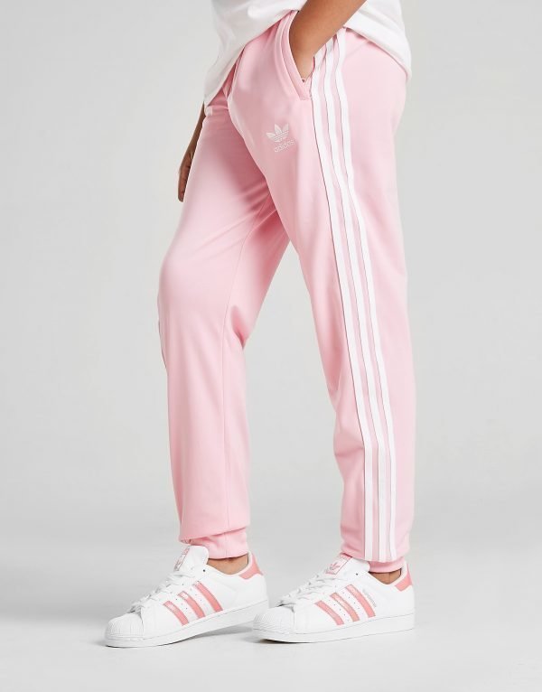 Adidas Originals Girls' Superstar Verryttelyhousut Vaaleanpunainen