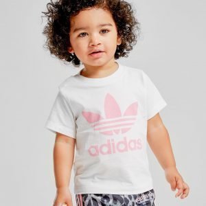 Adidas Originals Girls' Trefoil T-Shirt Infant Valkoinen