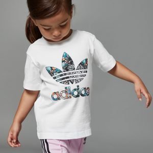 Adidas Originals Girls' Zoo Infill T-Shirt Infant Valkoinen